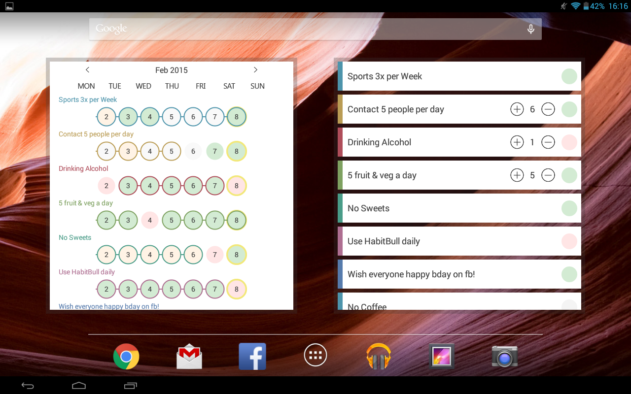    HabitBull - Habit Tracker- screenshot  