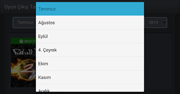 App Oyun Çıkış Tarihleri apk for kindle fire | Download ... - 593 x 310 png 38kB