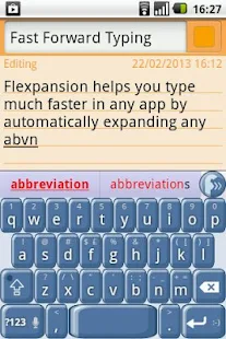 Flexpansion Keyboard FREE - screenshot thumbnail