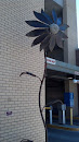 Steel Tree at Parking Garage