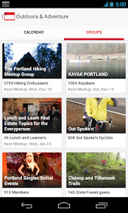 Meetup - screenshot thumbnail