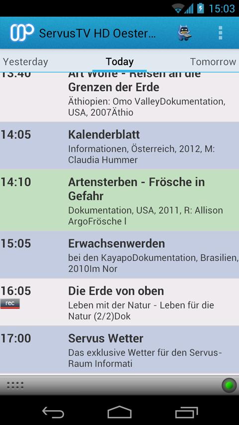aMPdroid Pro Screen 3