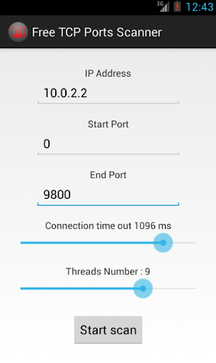 Free TCP Port Scanner