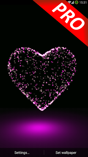 3D Valentine Heart Magic PRO