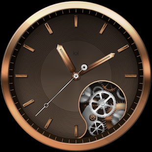 Golden Beauty Watch Face