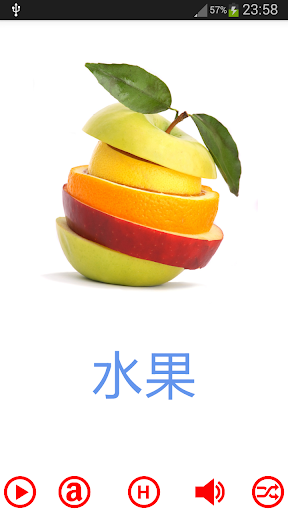 廣東話字卡 - 水果