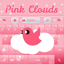 Pink Clouds GO Keyboard mobile app icon