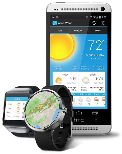 Aeris Wear Weather best android wear app