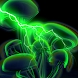 Green Glowing Mushrooms LWP