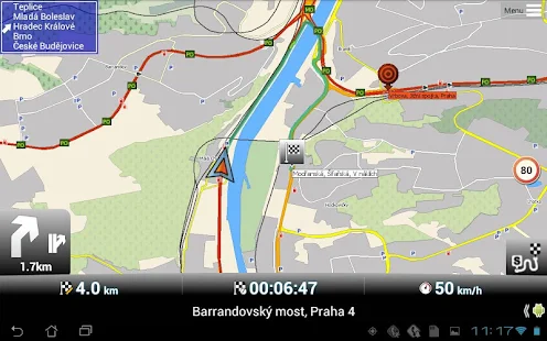 MapFactor: GPS Navigation - screenshot thumbnail