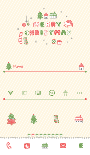 A pretty christmas Dodol Theme