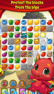 Pig & Dragon Saga  - Cute Free Match 3 Puzzle Game(圖3)-速報App