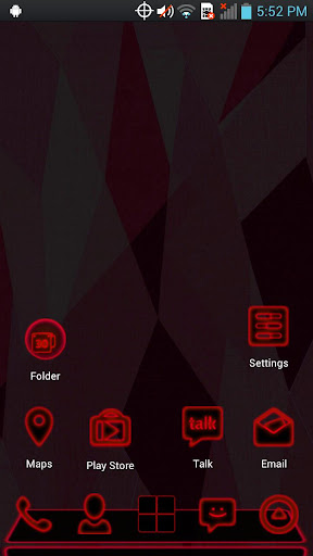 【免費個人化App】Next Launcher - Red Theme-APP點子