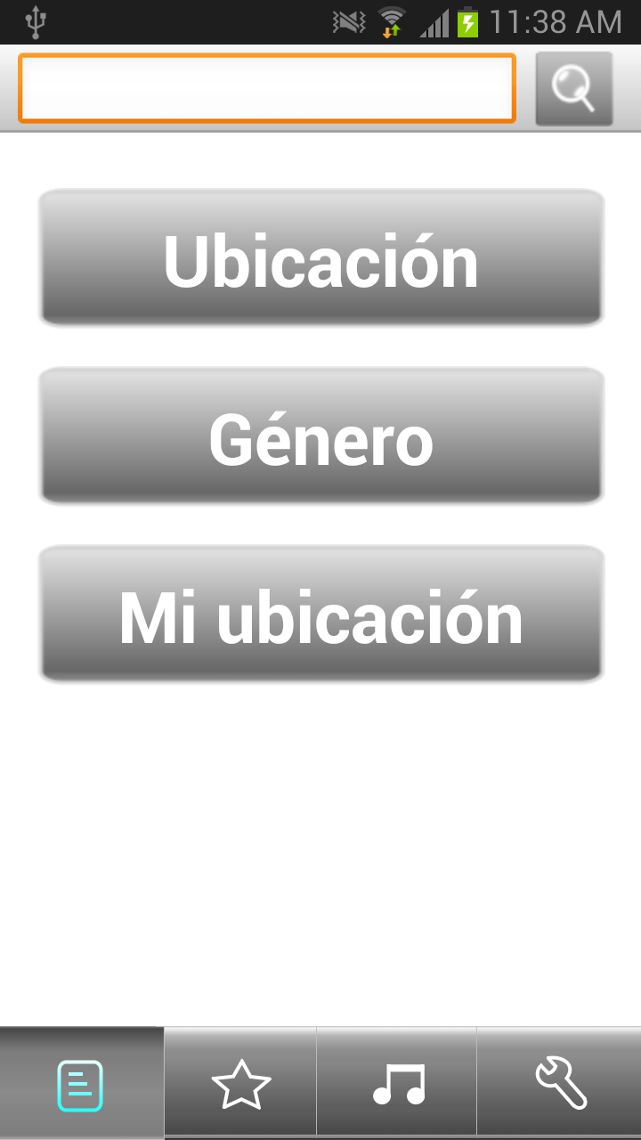 Android application mediaU Radio Full screenshort