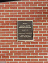 Marshall County Magistrates' Building Dedication Plaque