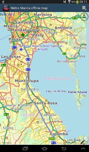 Manila offline map
