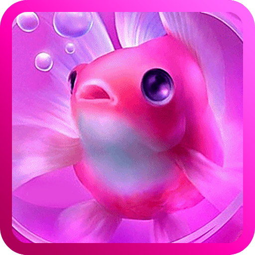 Pink Goldfish Live Wallpaper LOGO-APP點子