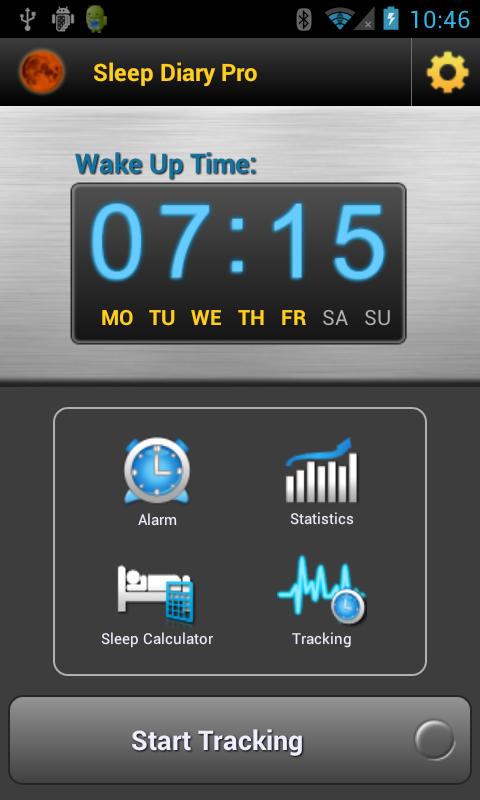 Sleep Diary Pro Screen 1