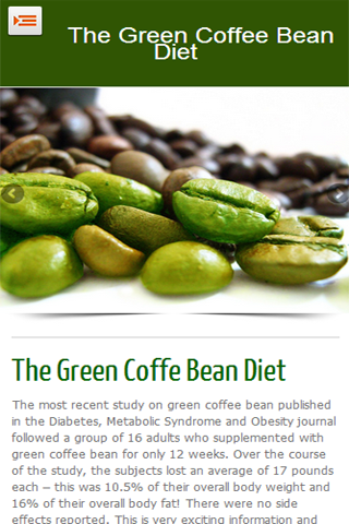 Green Bean Coffee Diet