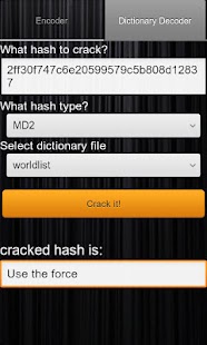 Hash Decrypt Screenshot