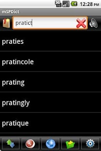 mSPDict - English dictionary