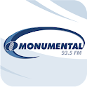 Radio Monumental 93.5 FM logo