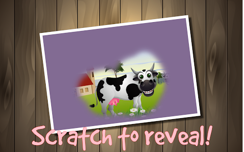 【免費家庭片App】Kids Cow Farm Scratch Off Game-APP點子