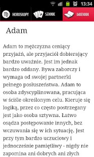 Horoskop - Sennik - Imiennik Screenshots 4