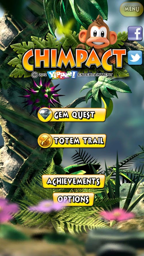 Android application Chimpact screenshort