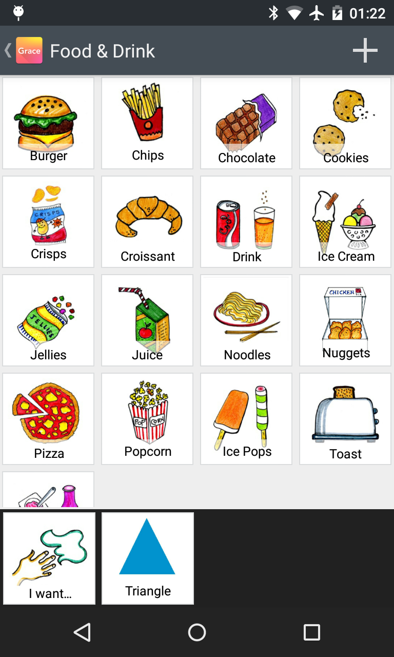 Grace App for Autism Screen 2