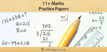 11+ Maths Practice Papers APK
