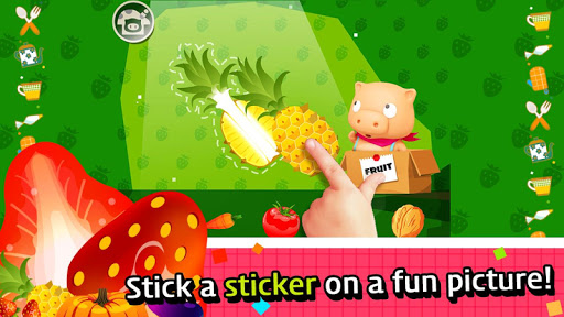 【免費教育App】Pingle Tok Tok Fruit Sticker-APP點子