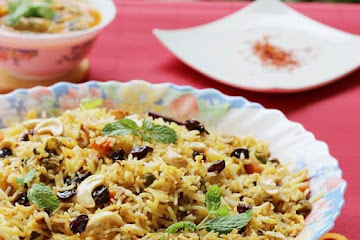 Veg Dum Biryani (Vegetable Dum Biryani)
