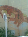 Crocodile Mural 