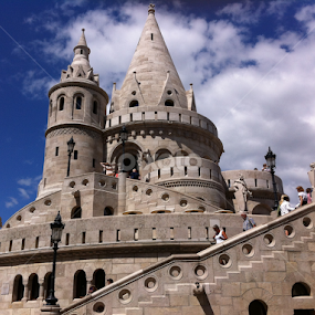 Fishermans Wharf Budapest by Wendy Milne - Instagram & Mobile iPhone