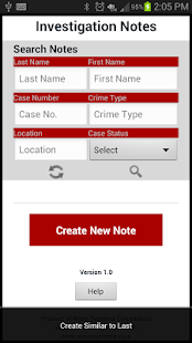 Police Investigation Notes - screenshot thumbnail
