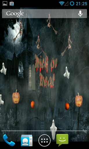 Trick or Treat Live Wallpaper