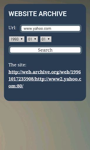 Website Archive