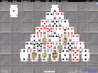 World of Solitaire by Robert Schultz - Experiments with Google
