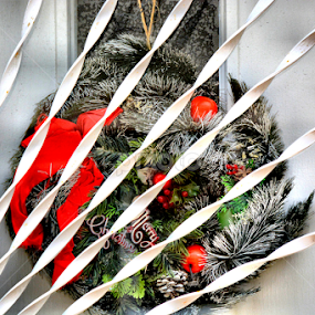 Door Ornament  by Rita Uriel - Public Holidays Christmas