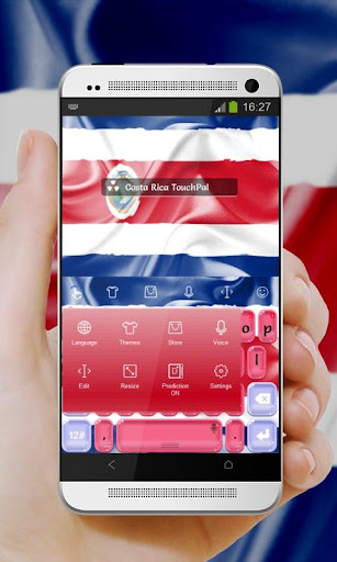 【免費個人化App】哥斯達黎加 TouchPal Theme-APP點子
