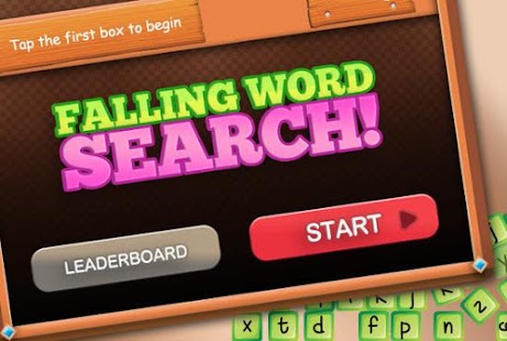 Falling Bookworm Word Search