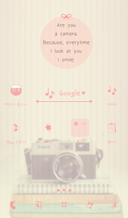 Free love camera dodol theme APK for Android