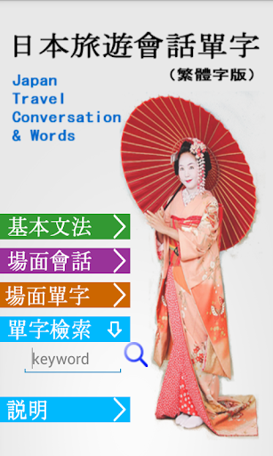 日本旅遊會話單字 JP TravelConversation