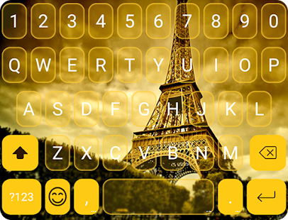 Golden Paris Emoji Keyboard(圖5)-速報App
