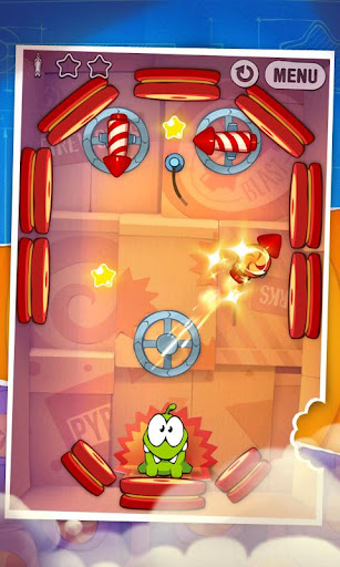 لعبة قص الخيط باللمس نسخة جديدة Cut the Rope Experiments v1.6.1