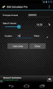 EMI Calculator Pro