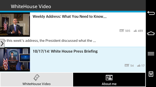 【免費新聞App】WhiteHouse video-APP點子