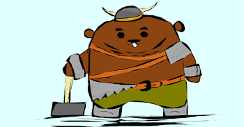 Dwarven Hamster Barbarian 