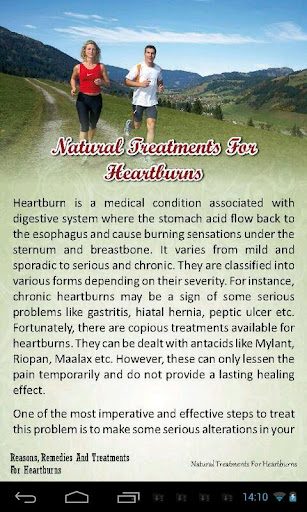 【免費健康App】Treatments For Heartburns-APP點子